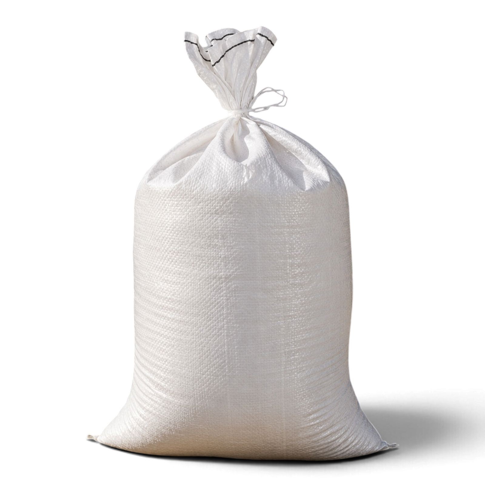 Filled Woven Sack at Shri Balaji Polypack PP woven bag manufacturing unit, Delhi